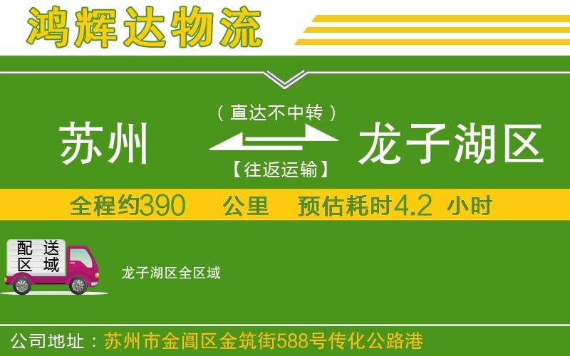 蘇州到龍子湖區(qū)貨運專線